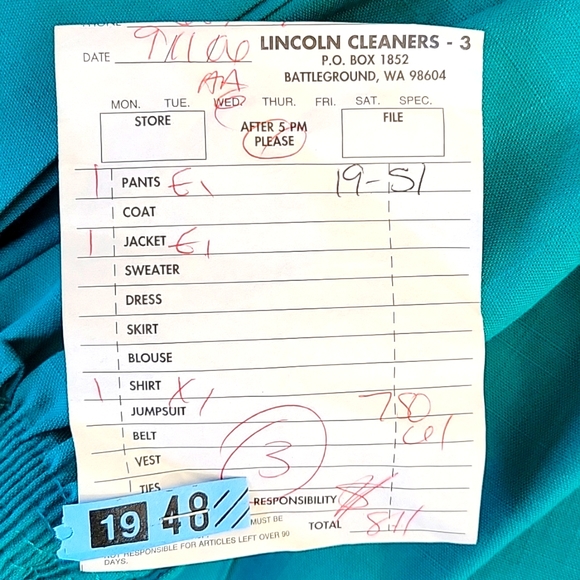 Vintage Alfred Dunner Turquoise Blue Blazer - Picture 7 of 9